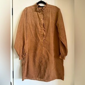 NWT corduroy dress. Size S